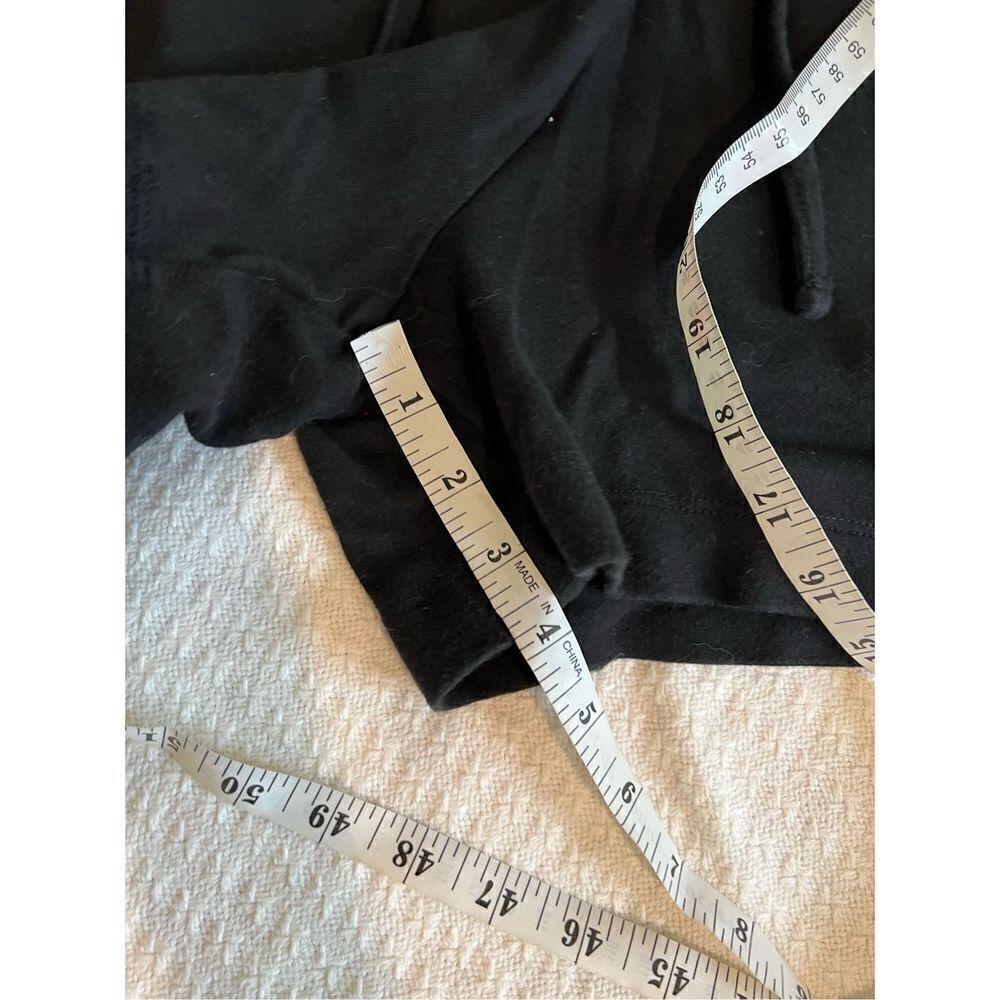Zenana black sweatpant short size L - Picture 8 of 8